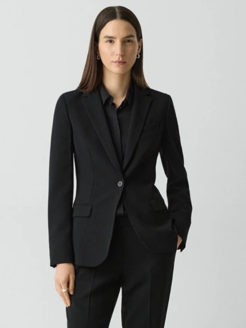 Theory Blazer Black Size 4